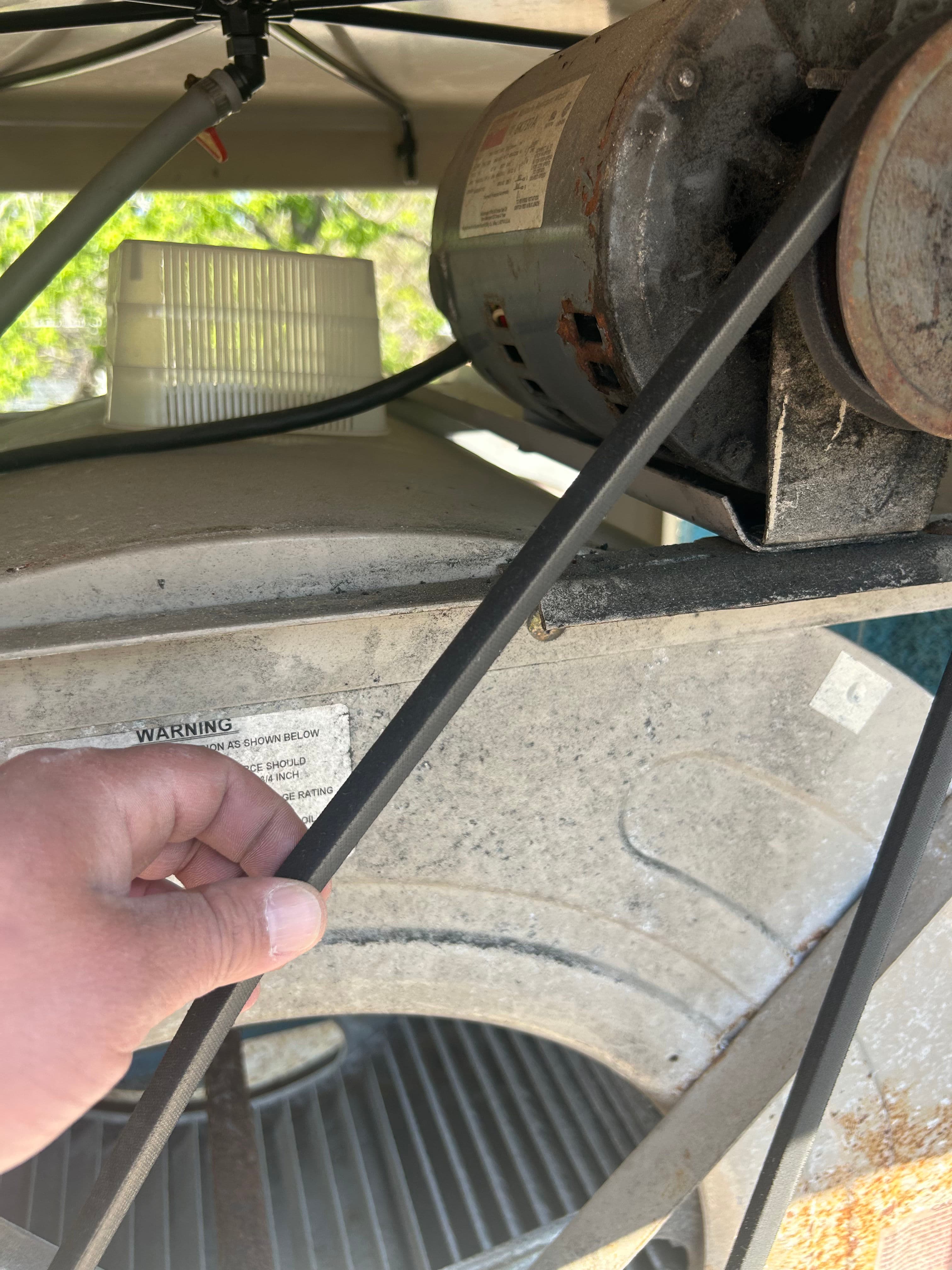Project Swamp Cooler Startup With a New Motor Pulley and Belt image